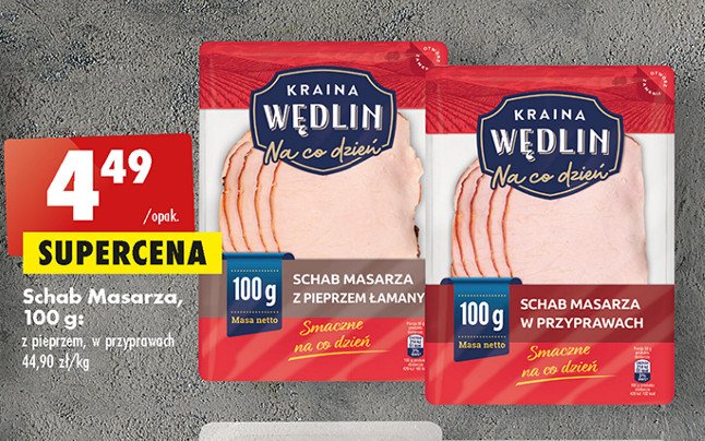 Schab w przyprawach Kraina wędlin promocja