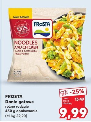 Danie gotowe Frosta promocja w Kaufland
