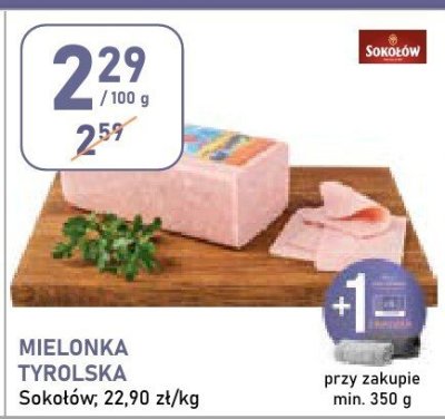 Mielonka tyrolska promocja w Stokrotka