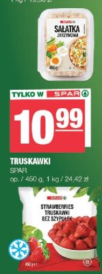 Truskawki SPAR promocja w SPAR