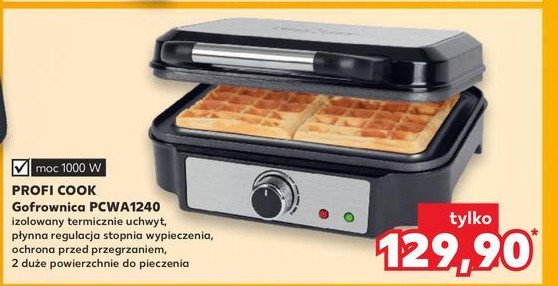 Gofrownica pcwa1240 Profi cook promocja