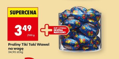 Praliny Tiki Taki Wawel na wagę promocja w Biedronka