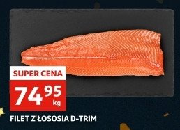 Filet z łososia promocja w Netto