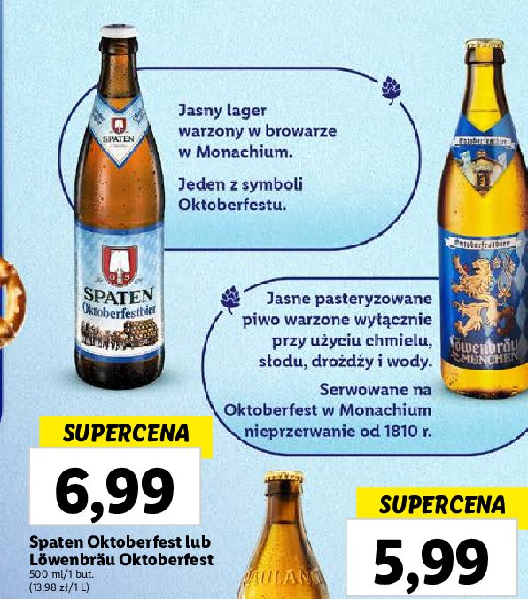 Piwo SPATEN OKTOBERFESTBIER promocja