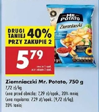 Ziemniaczki Mr. potato promocja