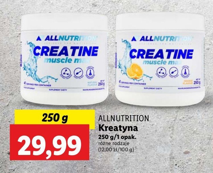 Kreatyna cytrynowa Allnutrition promocja