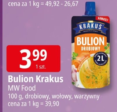 Bulion Krakus promocja w Leclerc