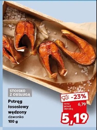 Pstrąg łososiowy wędzony promocja