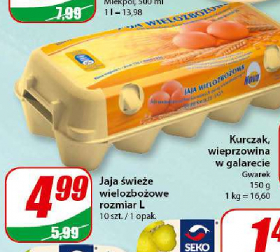Jaja wielozbożowe kl. l Nova promocja