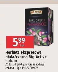 Herbata z p艂atkami r贸偶y BIG-ACTIVE ESSENCE EARL GREY promocja