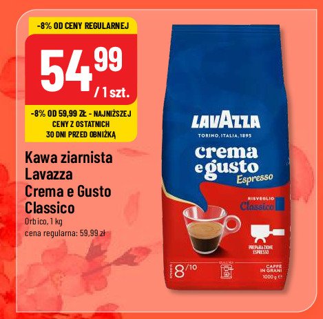 Kawa Lavazza crema & gusto espresso promocja