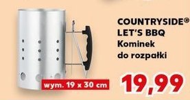 Kominek rozpałkowy do grilla 19 x 30 cm K-classic let's bbq promocja