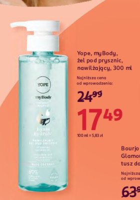 Żel pod prysznic nawilżający Yope promocja