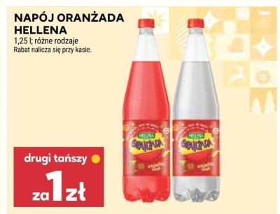 Napój oranżada Hellena promocja w Stokrotka