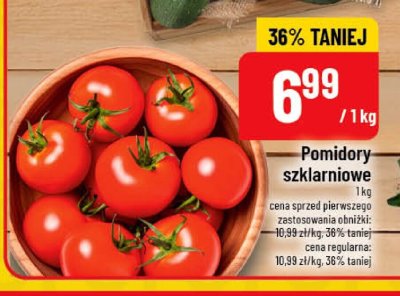 Pomidory szklarniowe promocja w POLOmarket