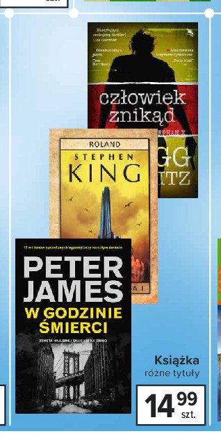 Gregg hurwitz - orphan x tom 2 - cz艂owiek znik膮d promocja