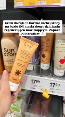 Krem do rąk Hagi Korzeniąca Pomarańcza promocja w Rossmann