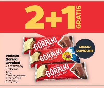 Wafelek Oryginał mleczny promocja w Netto