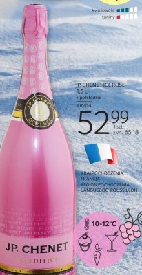 Wino JP CHENET ICE ROSE 1,5 L promocja w Selgros