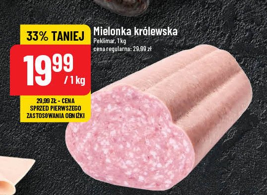 Mielonka królewska Peklimar promocja