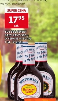 Sos barbecue Sweet baby ray's promocja