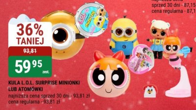 Kula L.O.L. Surprise Minionki lub Atomówki promocja w bi1