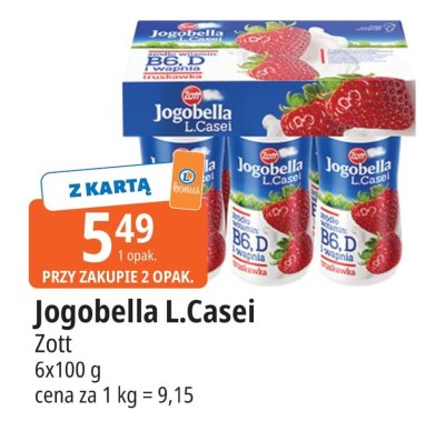 Jogobella L.Casei promocja w Leclerc