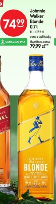 Whisky Johnnie Walker Blonde 0,7l promocja w Żabka