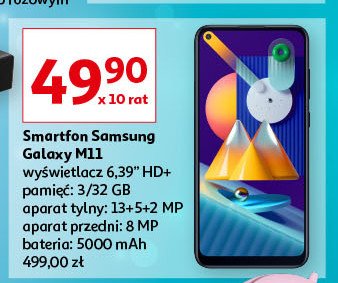 Smartfon m11 32gb czarny Samsung galaxy promocja