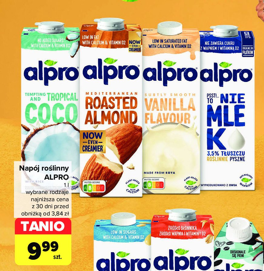 Napój roślinny Alpro to nie mleko promocja