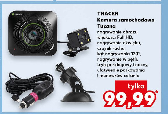 Kamera samochodowa tucana 2.2d fhd Tracer promocja