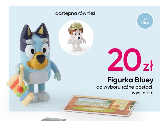 Figurka bluey Tm toys promocja w Pepco