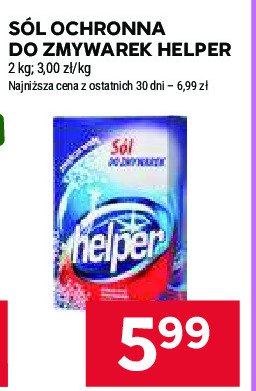 Sól do zmywarek HELPER promocja