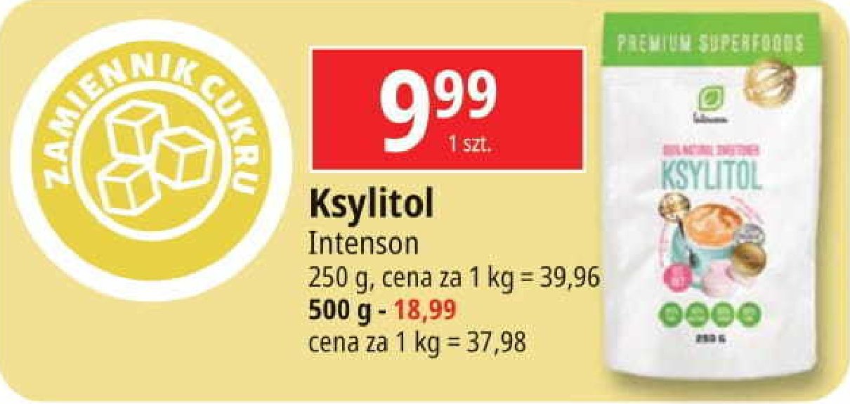 Ksylitol Intenson promocja