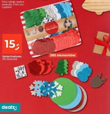 Zestaw kreatywny  promocja w Dealz