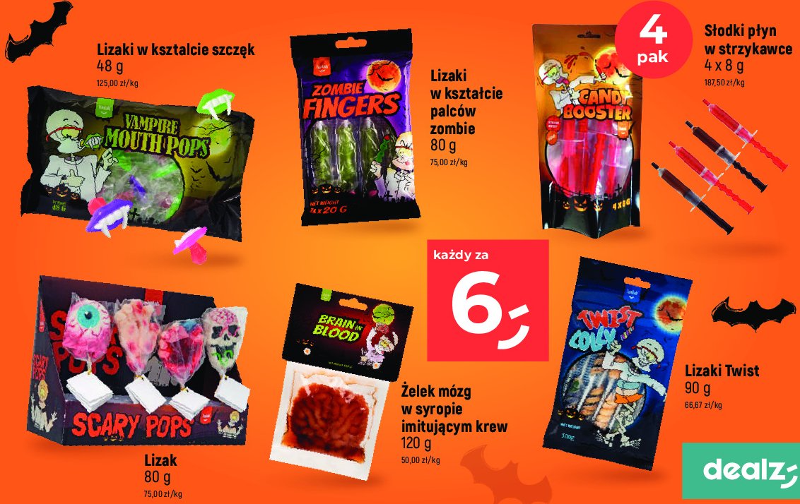 Słodki płyn w strzykawce promocja