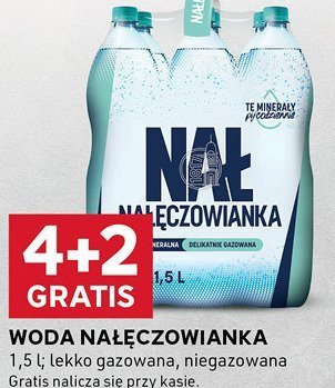 Woda NAŁĘCZOWIANKA Nałęczowianka promocja w Stokrotka