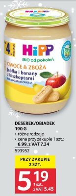 Deserek/obiadek 190 g promocja w Selgros