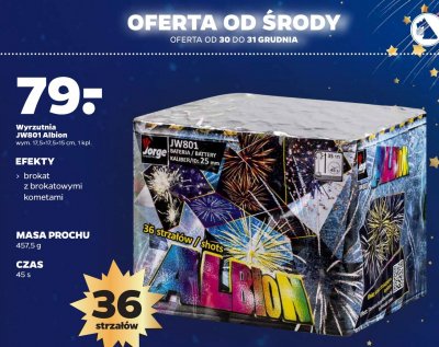 Bateria 36-strza艂owa albion promocja