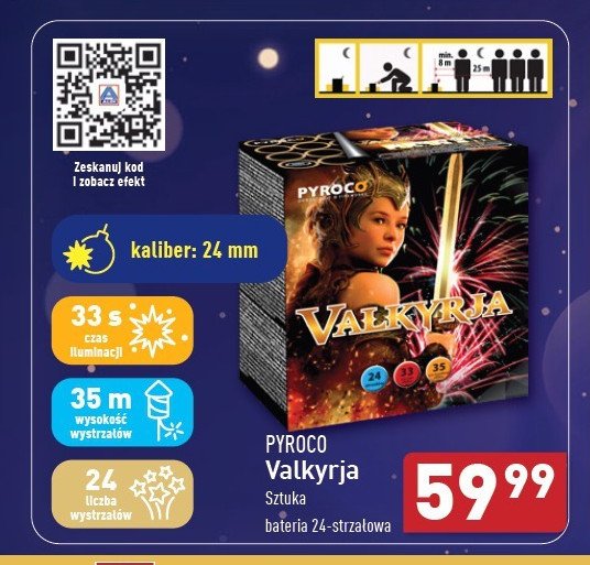 Petardy valkyrja Pyroco promocja w Aldi