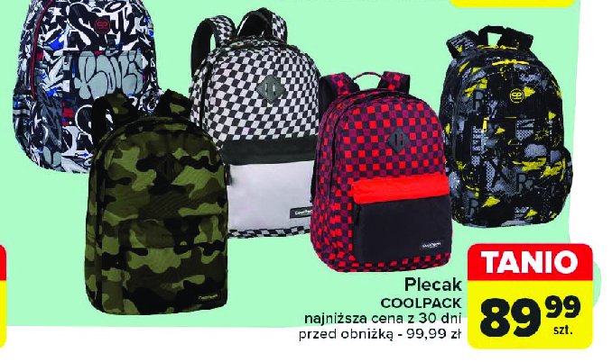 Plecak młodzieżowy Coolpack promocja