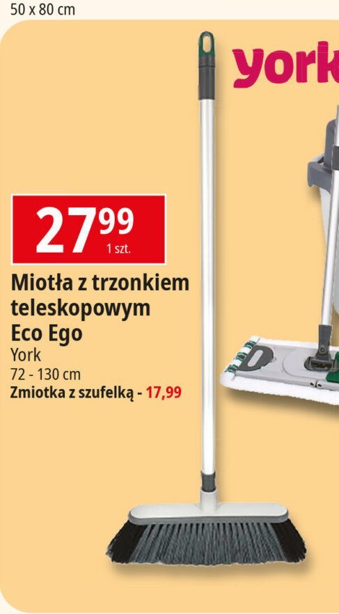 Zmiotka z szufelką eco York promocja