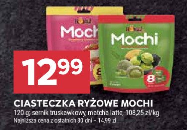 Ciasteczka ryżowe mochi sernik truskawkowy promocja w Stokrotka