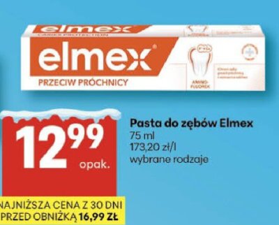 Pasta do zębów Elmex promocja w Delikatesy Centrum