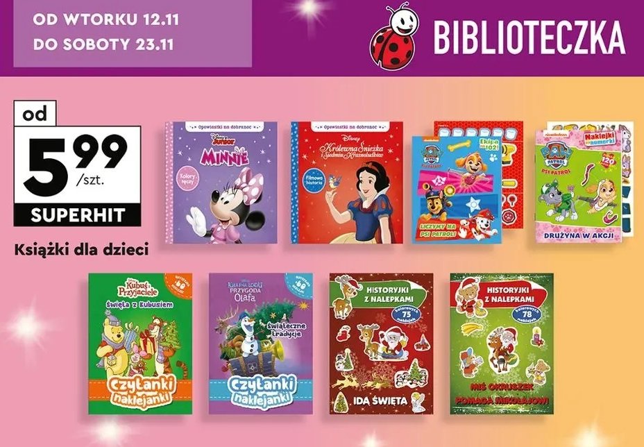 Opowiastki na dobranoc minnie promocja