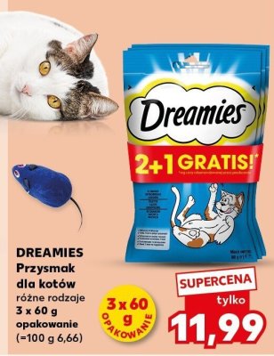 Przysmak dla kotów, różne rodzaje promocja w Kaufland