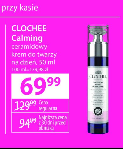 Krem do twarzy matujący spf50 CLOCHEE promocja