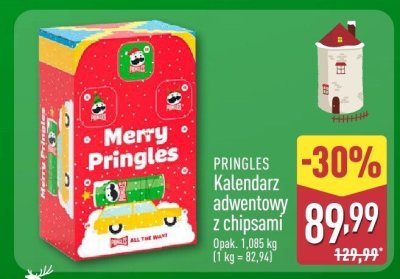 Kalendarz adwentowy z chipsami promocja w Aldi