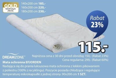 Mata ochronna EFFJORDEN promocja w Jysk