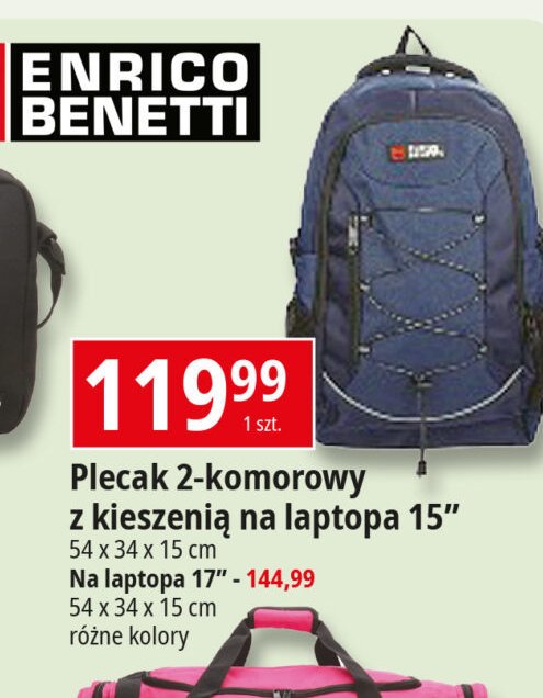 Plecak 2-komorowy Enrico benetti promocja